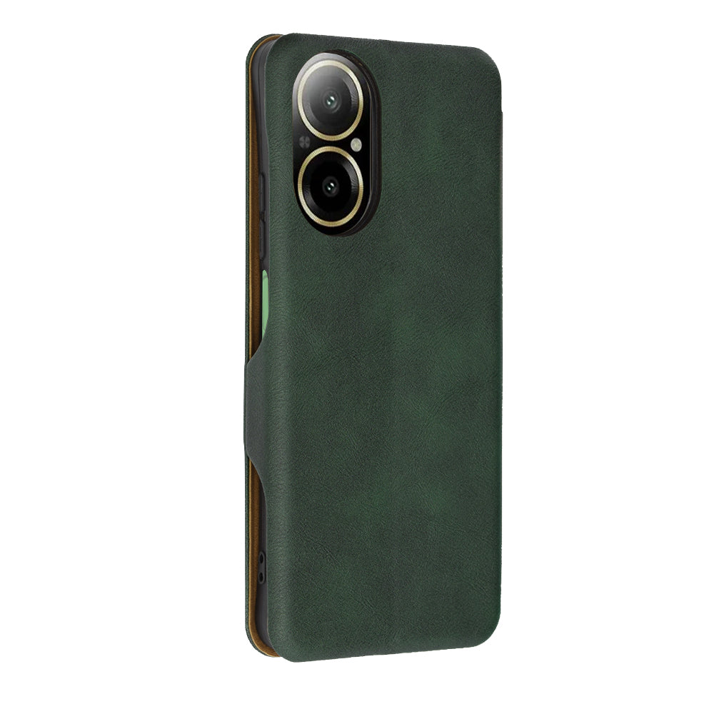 Custodia per Realme C67 4G, Techsuit, Safe Wallet Plus, Verde