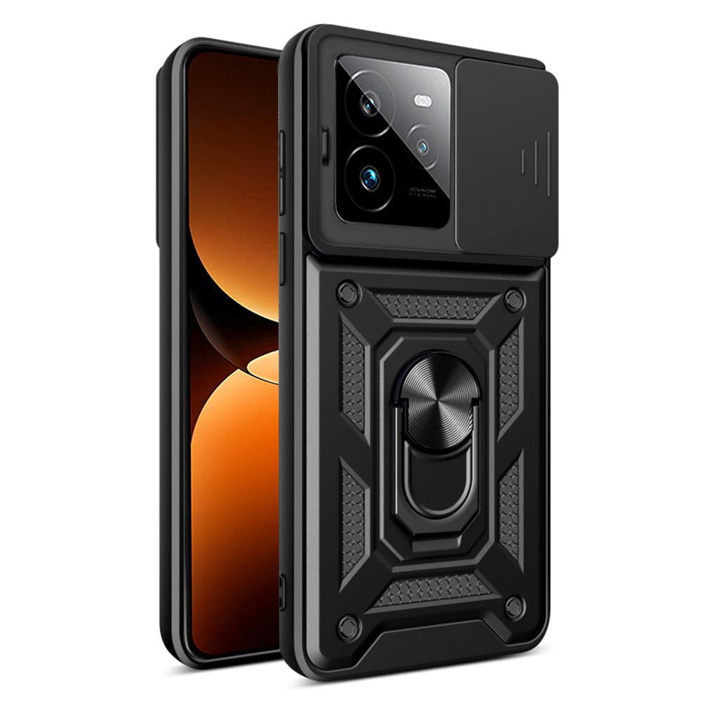 Custodia per Realme GT 7 Pro, Techsuit, CamShield, Nera