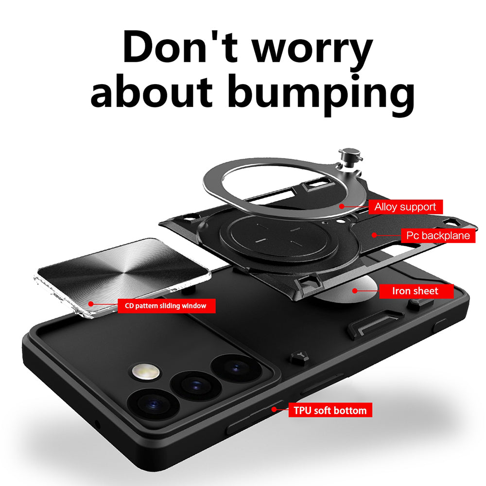 Custodia per Realme Note 70T, Techsuit, CamGuard Pro, Nera