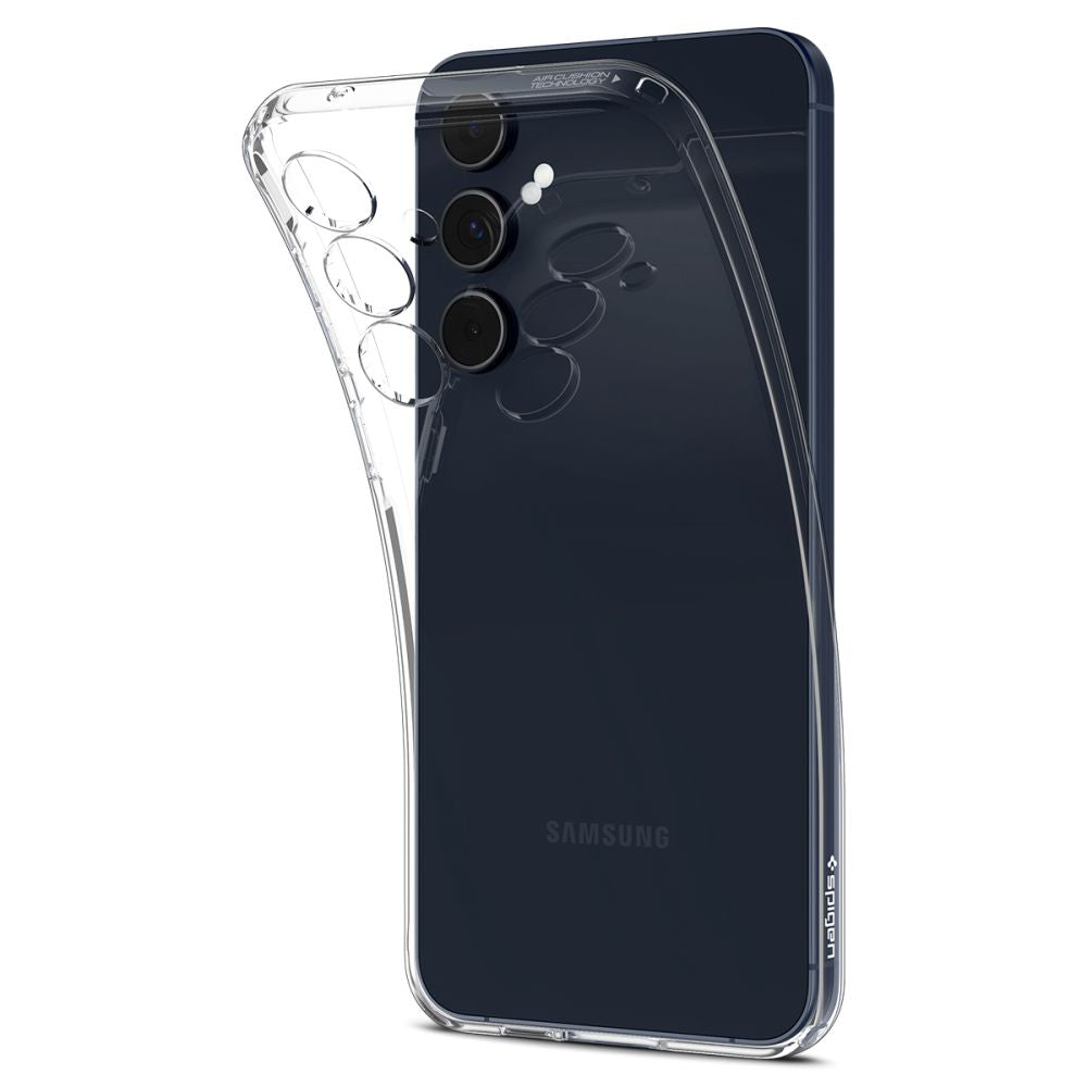 Custodia per Samsung Galaxy A55 5G A556, Spigen, a cristalli liquidi, trasparente ACS07537