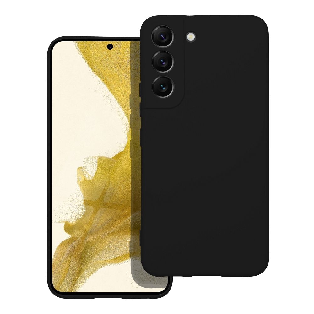 Custodia per Samsung Galaxy S22 5G S901, OEM, Silicone, Nera