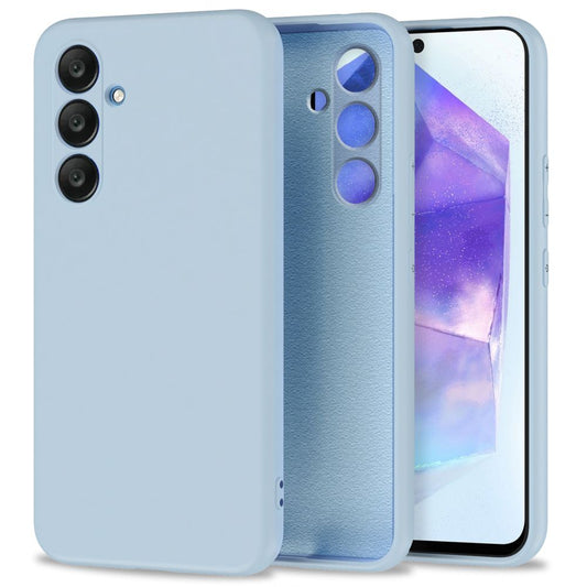Custodia per Samsung Galaxy A55 5G A556, Tech-Protect, Icon, Blu
