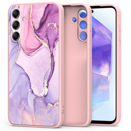 Custodia per Samsung Galaxy A55 5G A556, Tech-Protect, Icon, viola