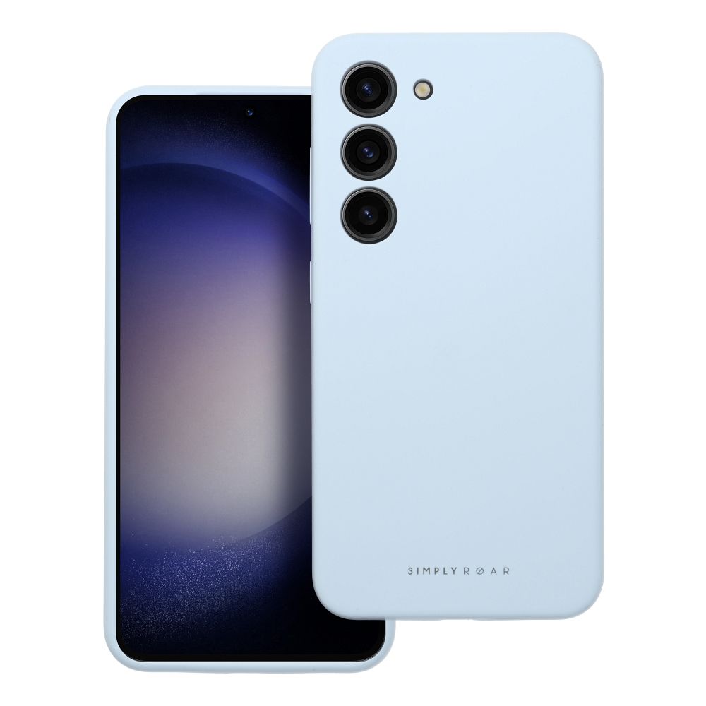 Custodia per Samsung Galaxy A56 A566, Roar, Cloud Skin, Blu