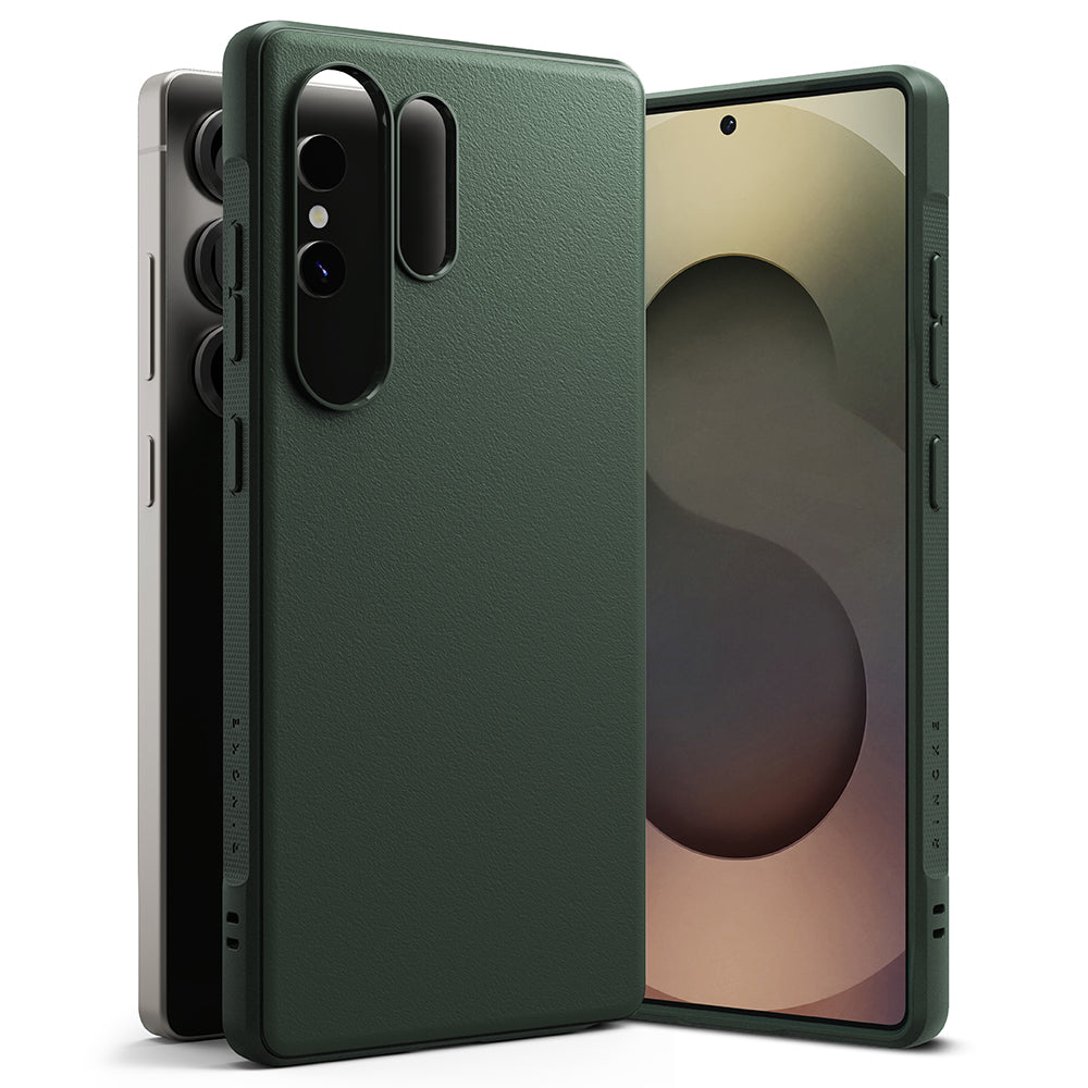 Custodia per Samsung Galaxy S25 Ultra S938, Ringke, Onyx, Verde