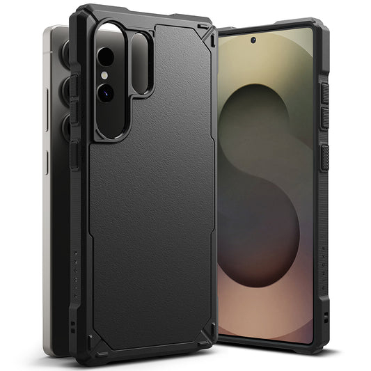 Custodia per Samsung Galaxy S25 Ultra S938, Ringke, Rugged Gear, Nera