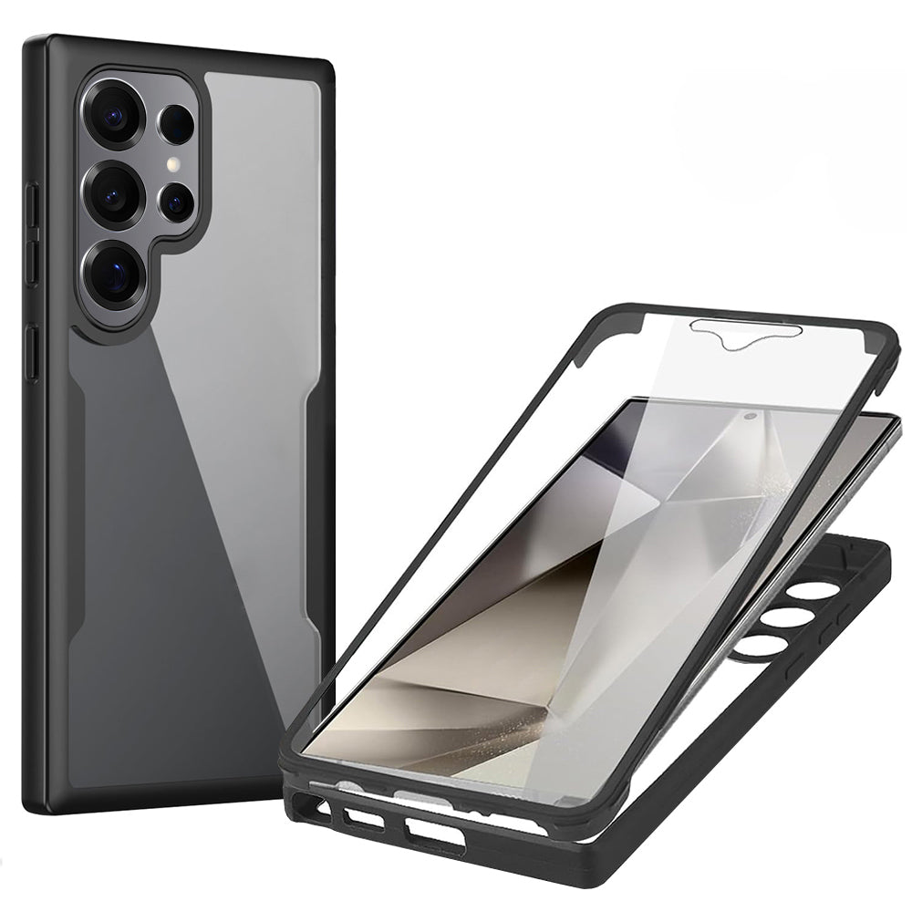 Case for Samsung Galaxy S25 Ultra S938, Techsuit, ColorVerse 360, Black