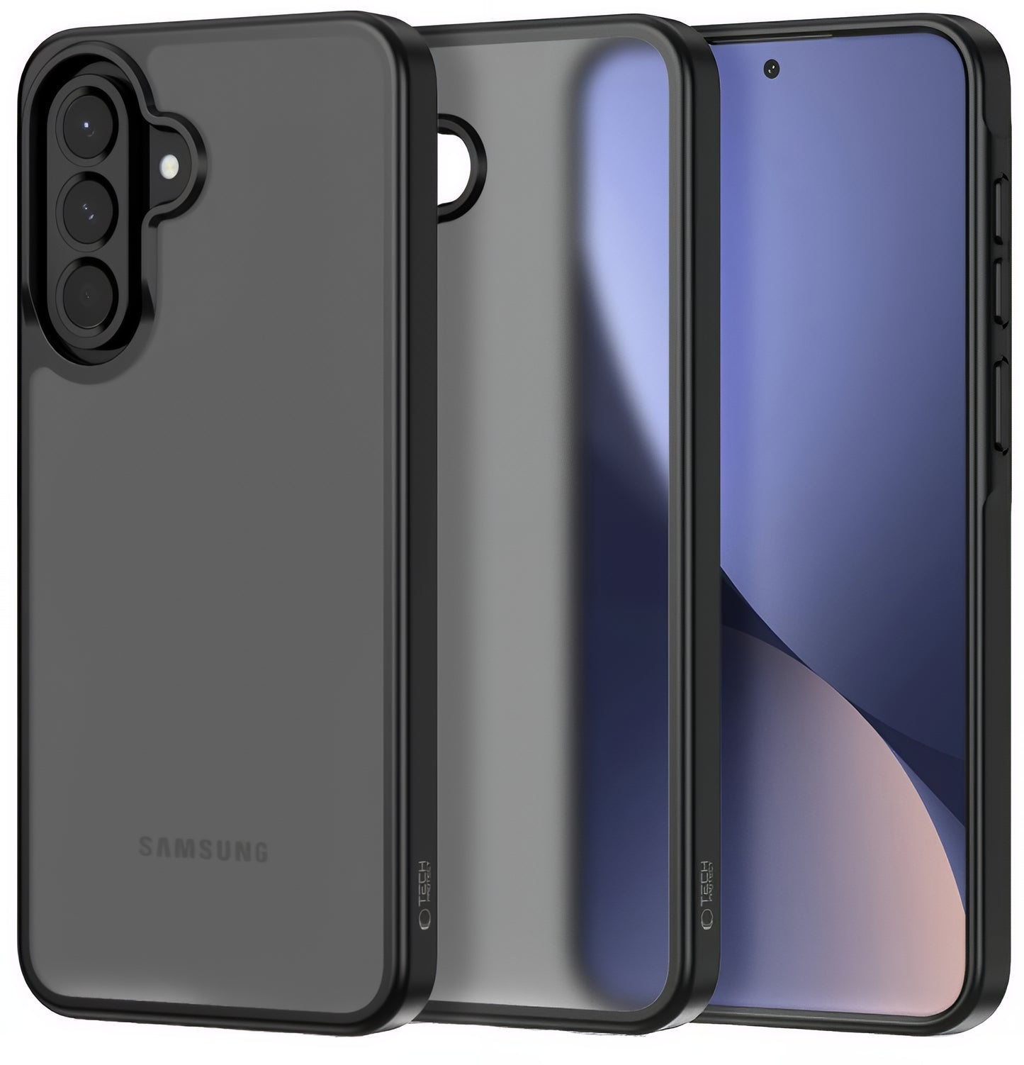 Custodia per Samsung Galaxy A37 5G / A56 A566 / A36 A366, Tech-Protect, Magmat, Nera Opaca