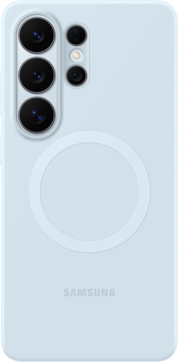 Custodia per Samsung Galaxy S26 Ultra S948, Silicone Magnet Case, Blu EF-ES948CLEGWW