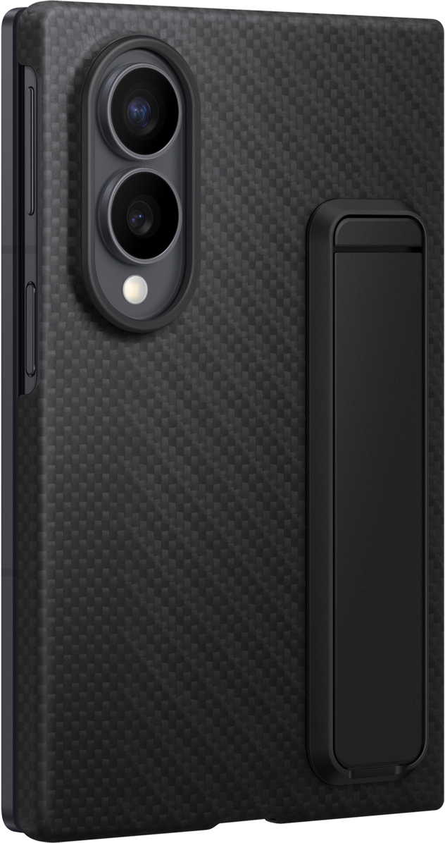 Custodia per Samsung Galaxy Z Fold8 F971, Carbon Standing, Nera EF-XF971SBEGWW
