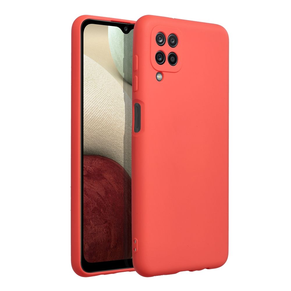 Custodia per Samsung Galaxy A12 A125 / M12 M127 / A12 Nacho A127, OEM, Silicone, Rossa