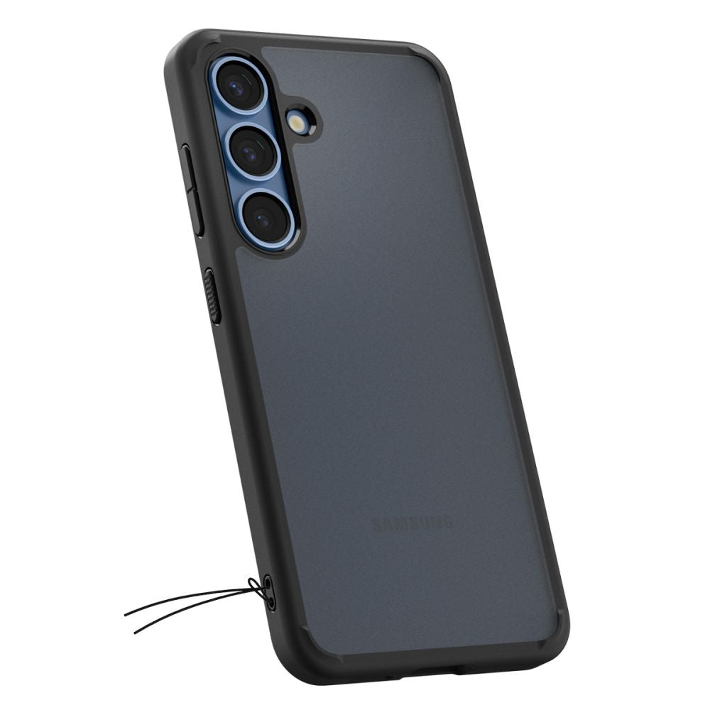 Custodia per Samsung Galaxy S25 S931, Spigen, Ultra Hybrid, Nero Satinato ACS09007