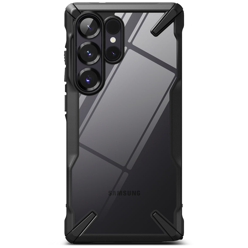 Custodia per Samsung Galaxy S25 Ultra S938, Ringke, Fusion X, Nera