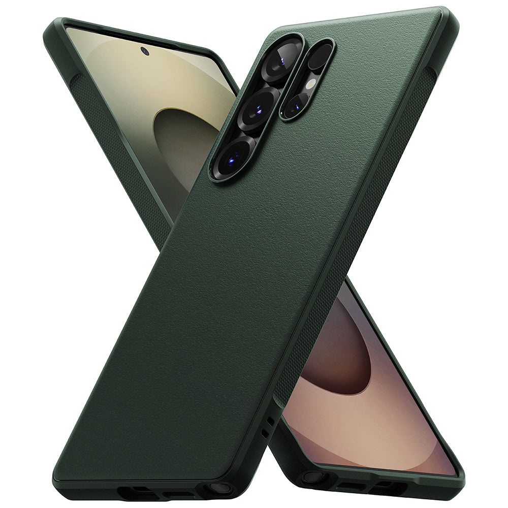 Custodia per Samsung Galaxy S25 Ultra S938, Ringke, Onyx, Verde