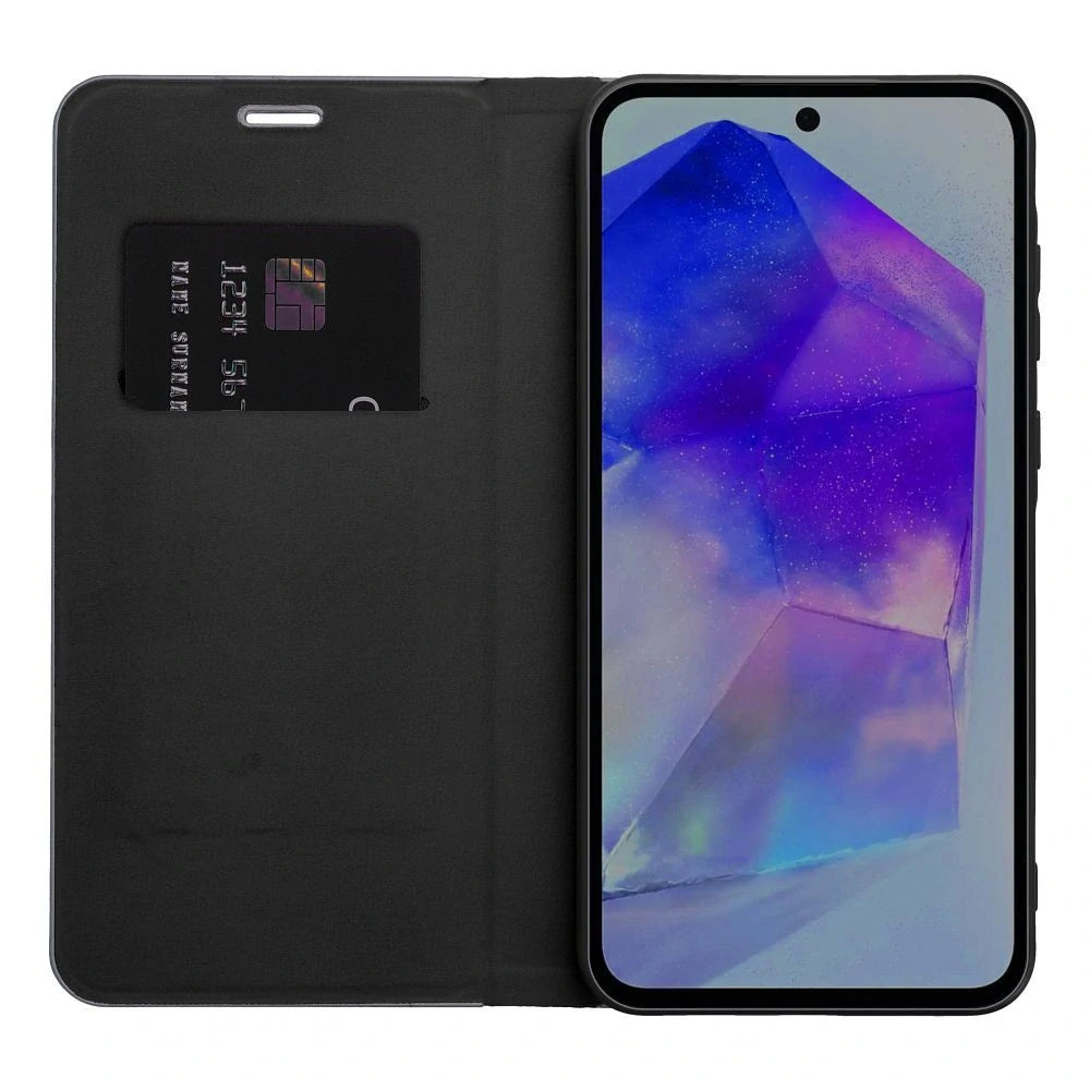 Custodia per Samsung Galaxy A36 A366, OEM, Luna Carbon, Nera
