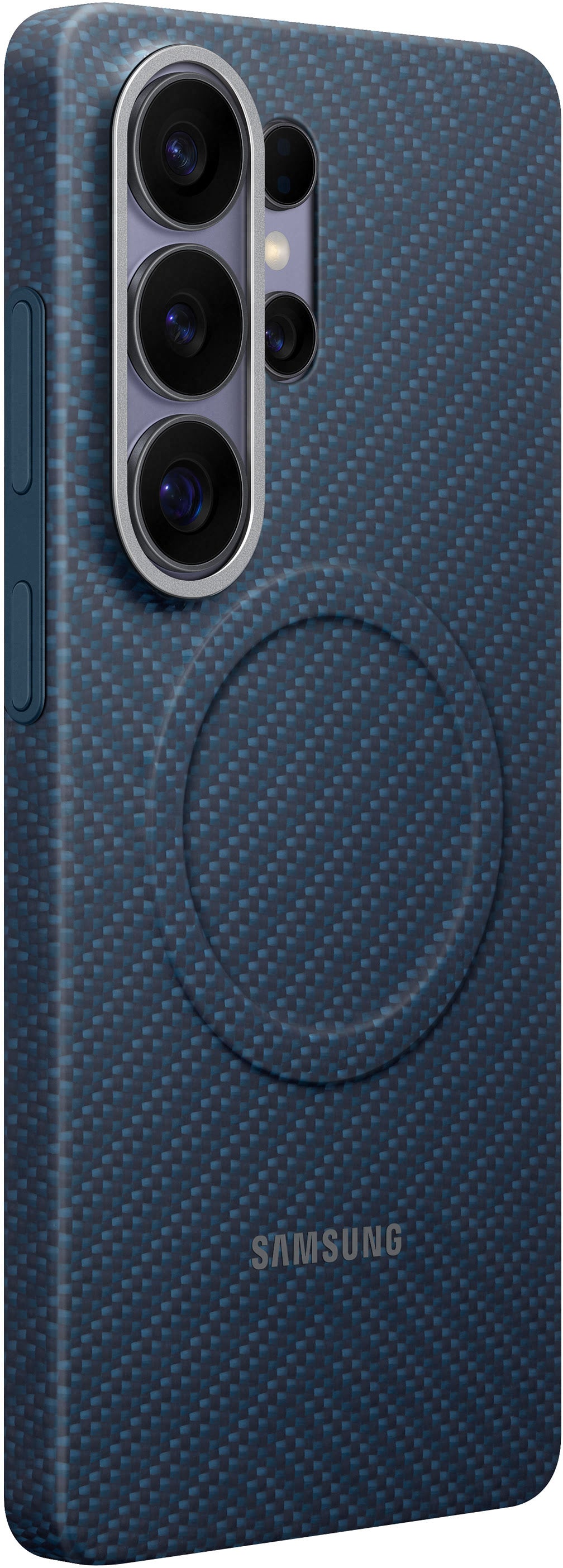 Custodia per Samsung Galaxy S26 Ultra S948, Carbon Magnet Case, Viola EF-KS948SCEGWW