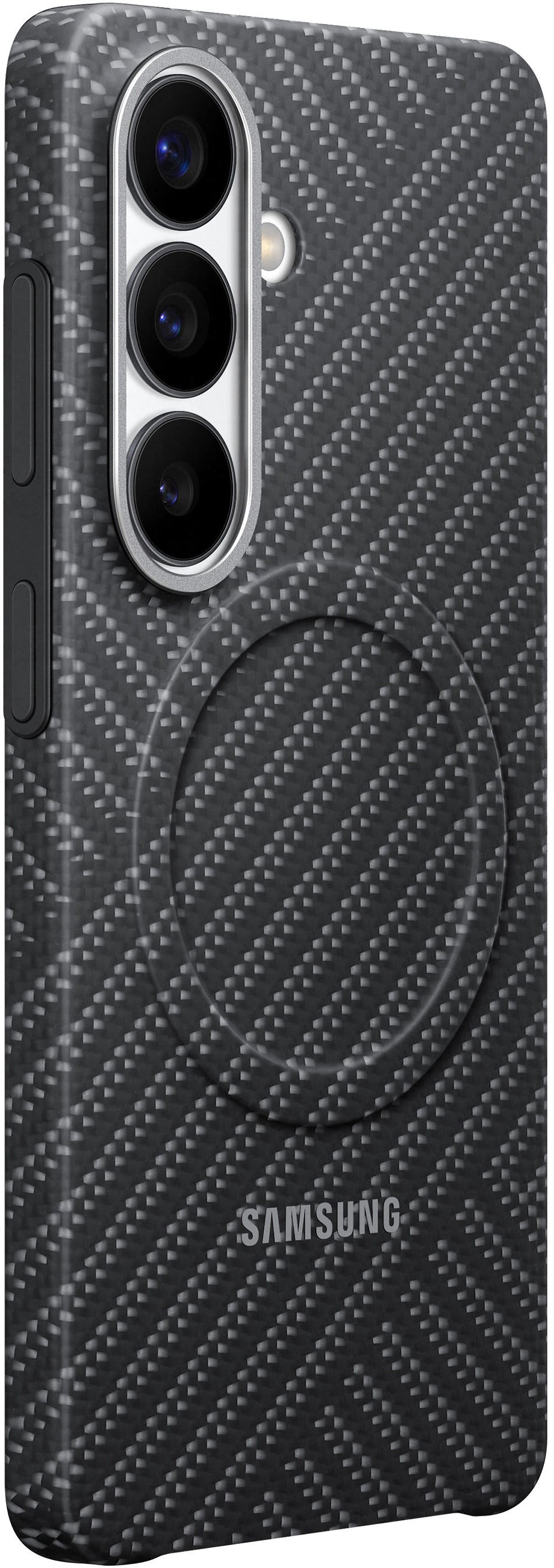 Custodia per Samsung Galaxy S26 S942, Carbon Magnet Case, Grigio EF-KS942SSEGWW