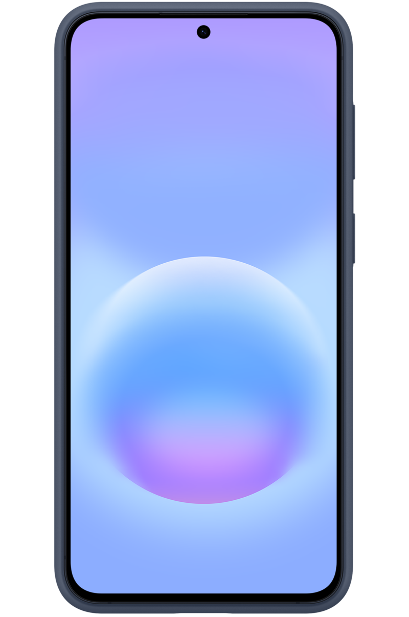Custodia per Samsung Galaxy A57 5G, Silicone Case, Blu Navy EF-PA576CNEGWW