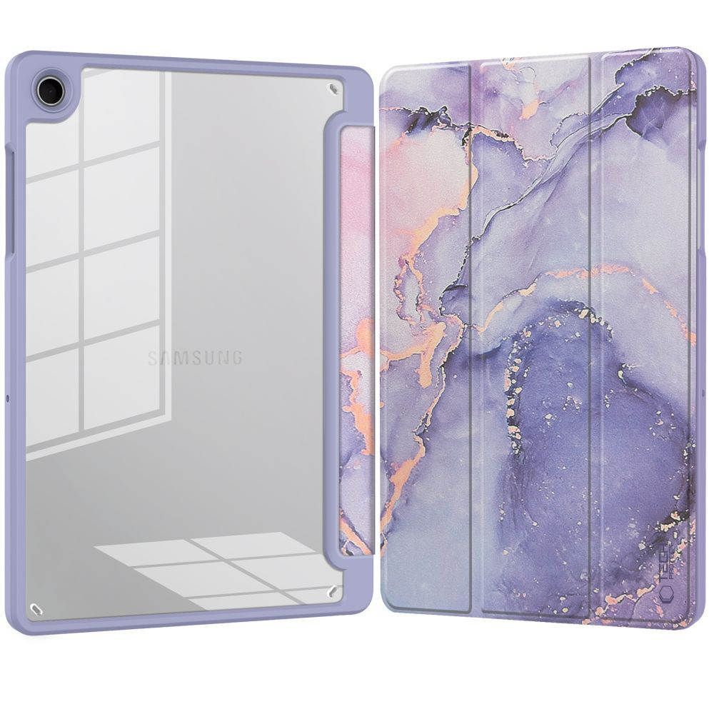 Custodia per Samsung Galaxy Tab A11+ / Tab A9+, Tech-Protect, SC PEN Hybrid, Viola