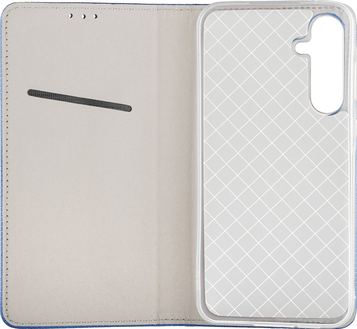 Custodia per Samsung Galaxy A51 A515, OEM, Smart Magnet, Blu Navy