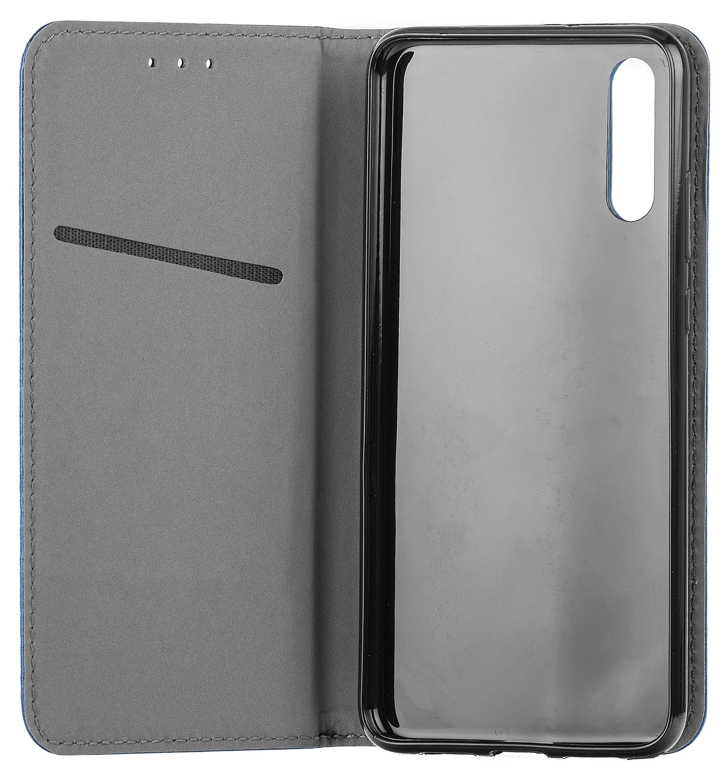 Custodia per Samsung Galaxy A06 A065, OEM, Smart Magnetic, Blu Navy