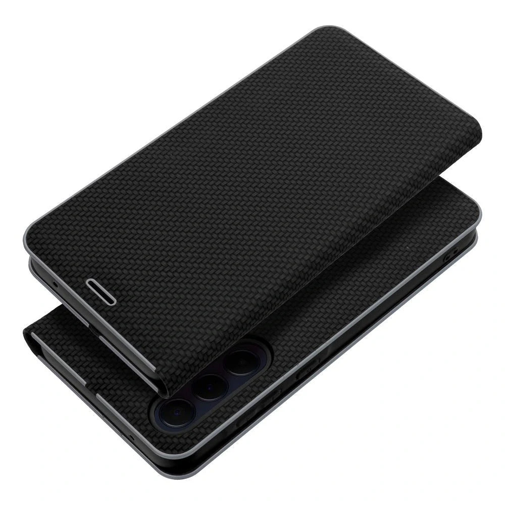 Custodia per Samsung Galaxy A36 A366, OEM, Luna Carbon, Nera