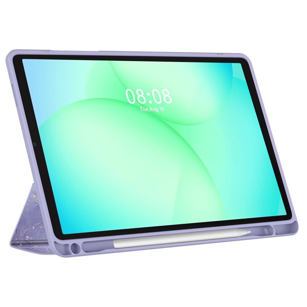 Custodia per Samsung Galaxy Tab A11+ / Tab A9+, Tech-Protect, SC PEN Hybrid, Viola