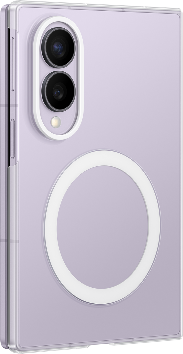 Custodia per Samsung Galaxy Z Fold8 F971, Clear Magnet, Trasparente EF-CF971CTEGWW