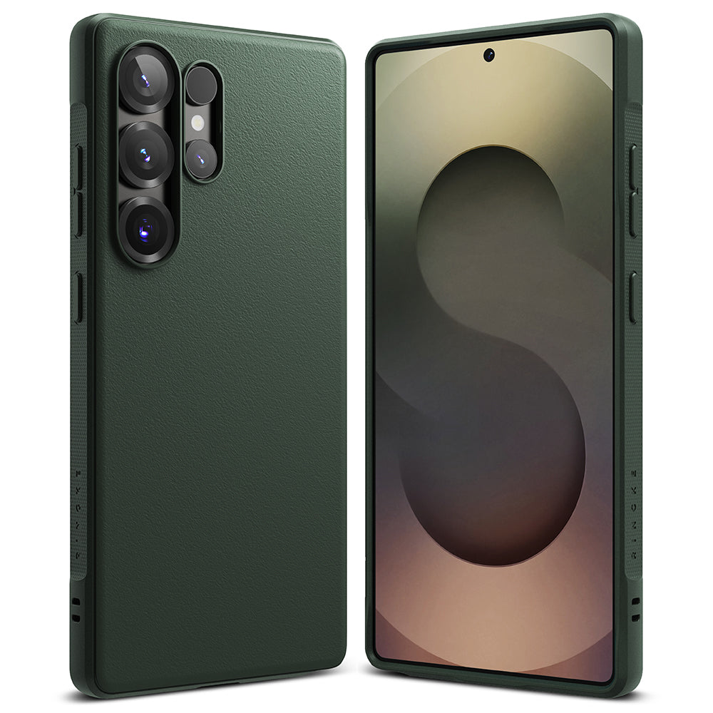 Custodia per Samsung Galaxy S25 Ultra S938, Ringke, Onyx, Verde