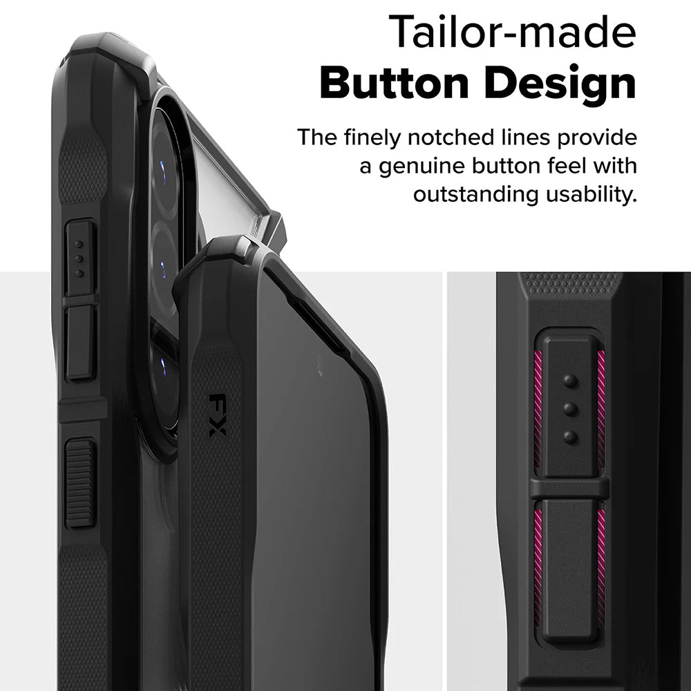 Custodia per Samsung Galaxy A56 A566 / A36 A366, Ringke, Fusion X, Nera