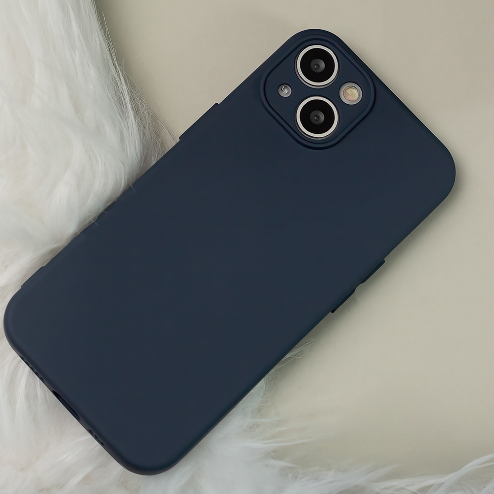 Custodia per Samsung Galaxy A18 5G A186 / A18 4G A185 / A17 4G A175 / A17 5G A176, OEM, Silicone, Blu scuro