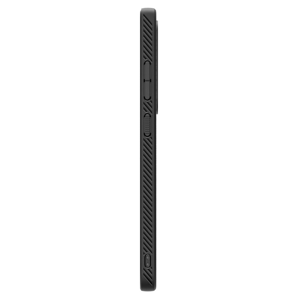 Custodia per Samsung Galaxy S25 Ultra S938, Spigen, Liquid Air, Nera ACS08953