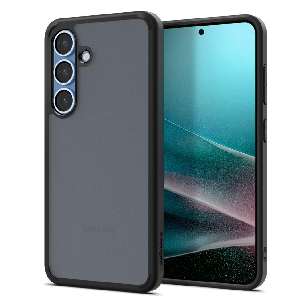 Custodia per Samsung Galaxy S25 S931, Spigen, Ultra Hybrid, Nero Satinato ACS09007