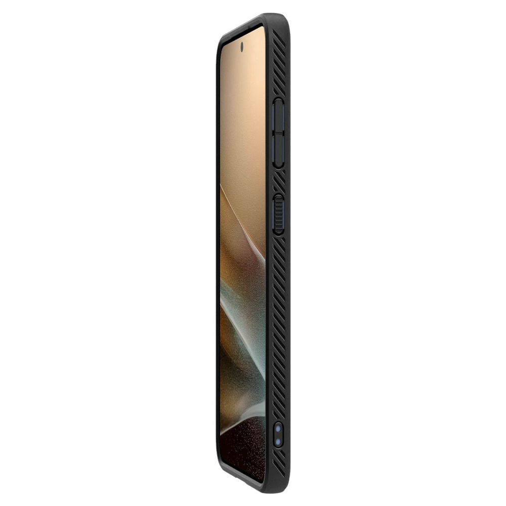 Custodia per Samsung Galaxy S25+ S936, Spigen, Liquid Air, Nera ACS08979