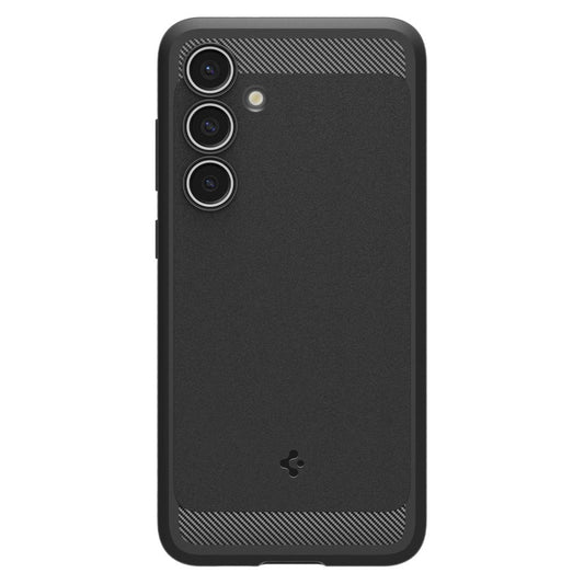 Custodia per Samsung Galaxy S24 FE S721, Spigen, Rugged Armour, nera ACS08578