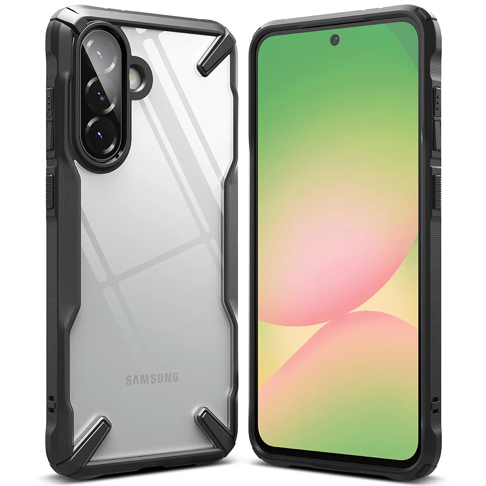 Custodia per Samsung Galaxy A56 A566 / A36 A366, Ringke, Fusion X, Nera