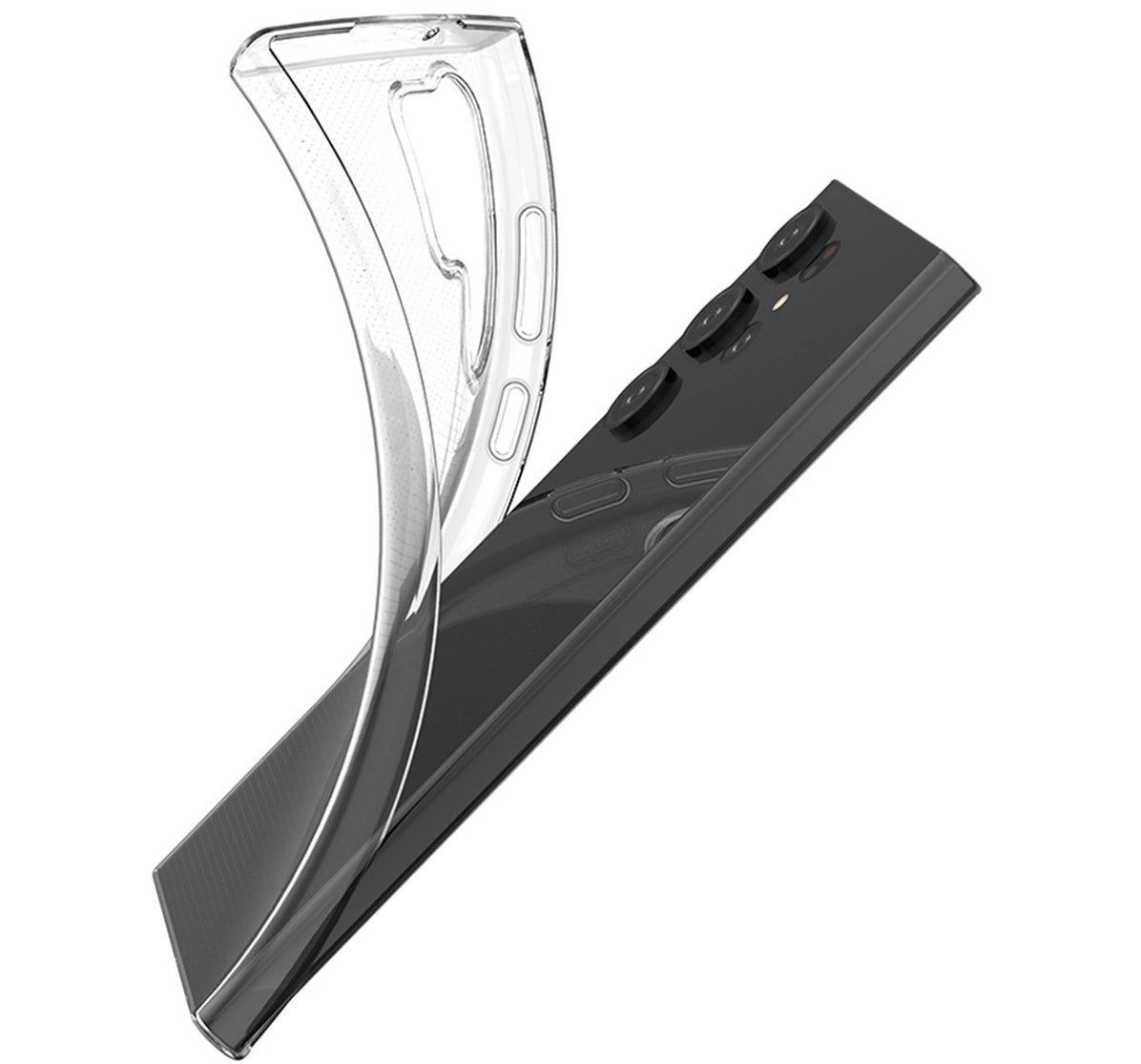 Custodia per Samsung Galaxy S23 Ultra S918, OEM, Ultra Slim, 0,5 mm, Trasparente