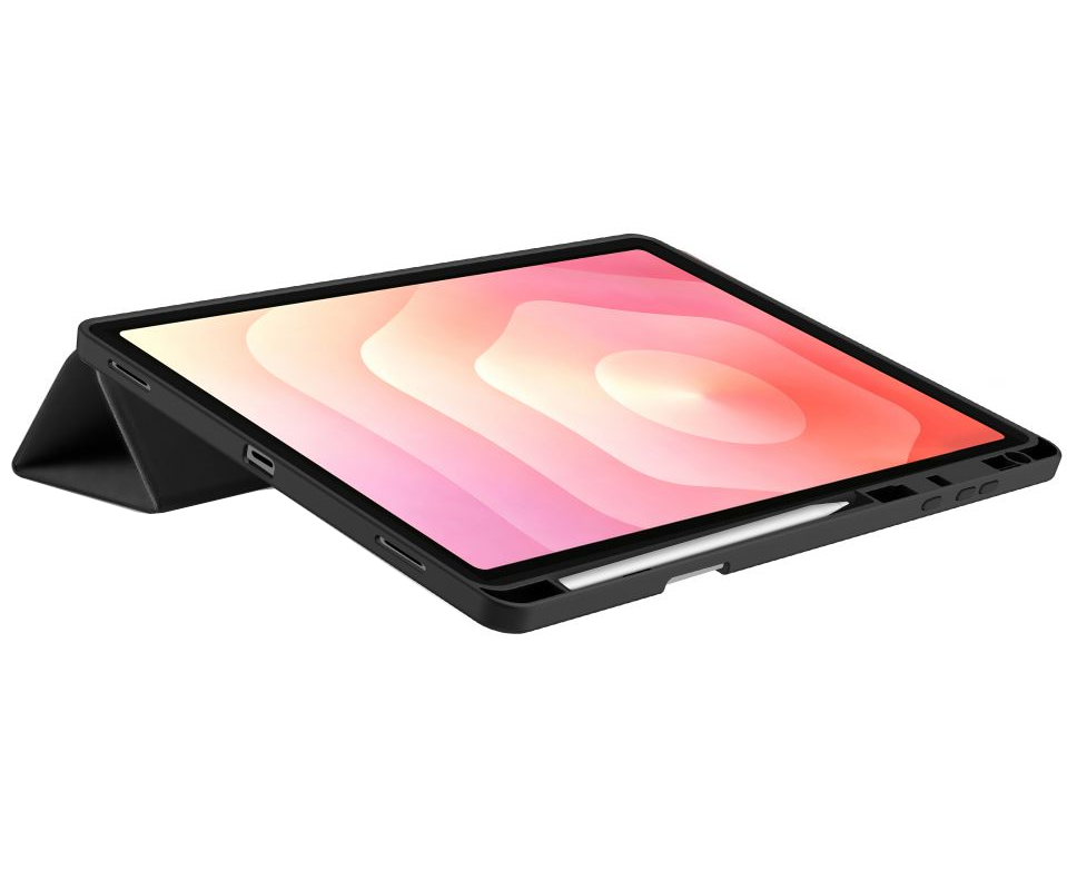 Custodia per Samsung Galaxy Tab S12 Plus, Tech-Protect, SC PEN, Nera