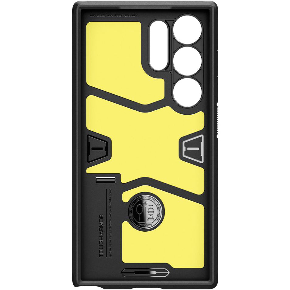 Custodia per Samsung Galaxy S24 Ultra S928, Spigen, Tough Armor, nero