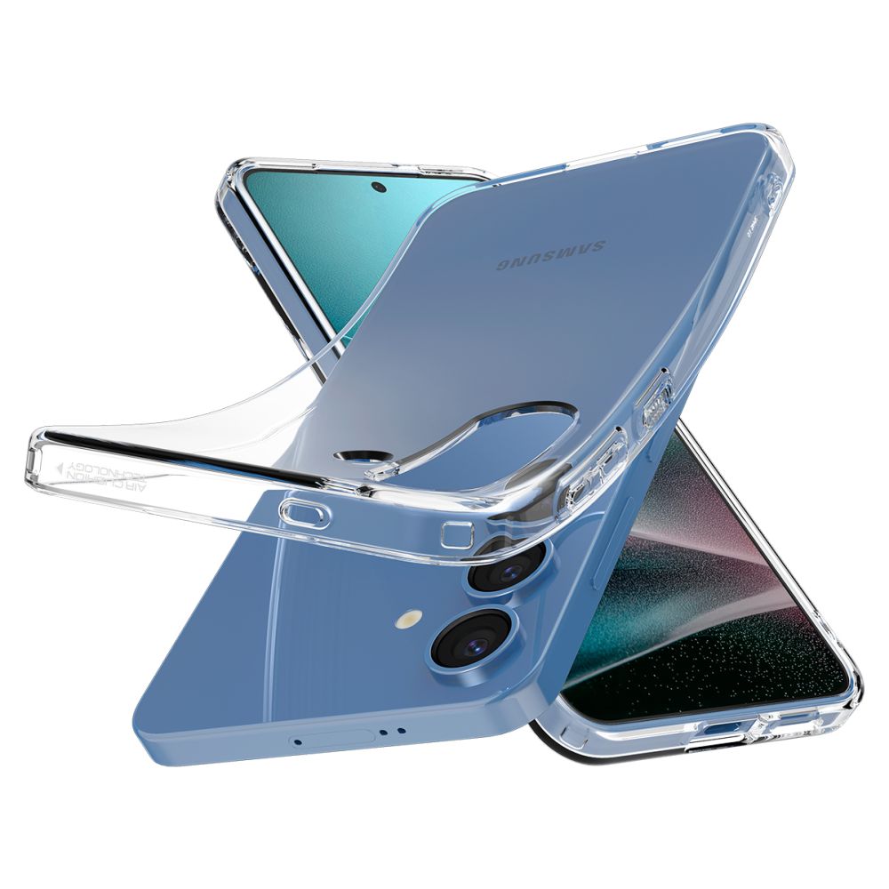 Custodia per Samsung Galaxy S25 S931, Spigen, Liquid Crystal, Trasparente ACS08995