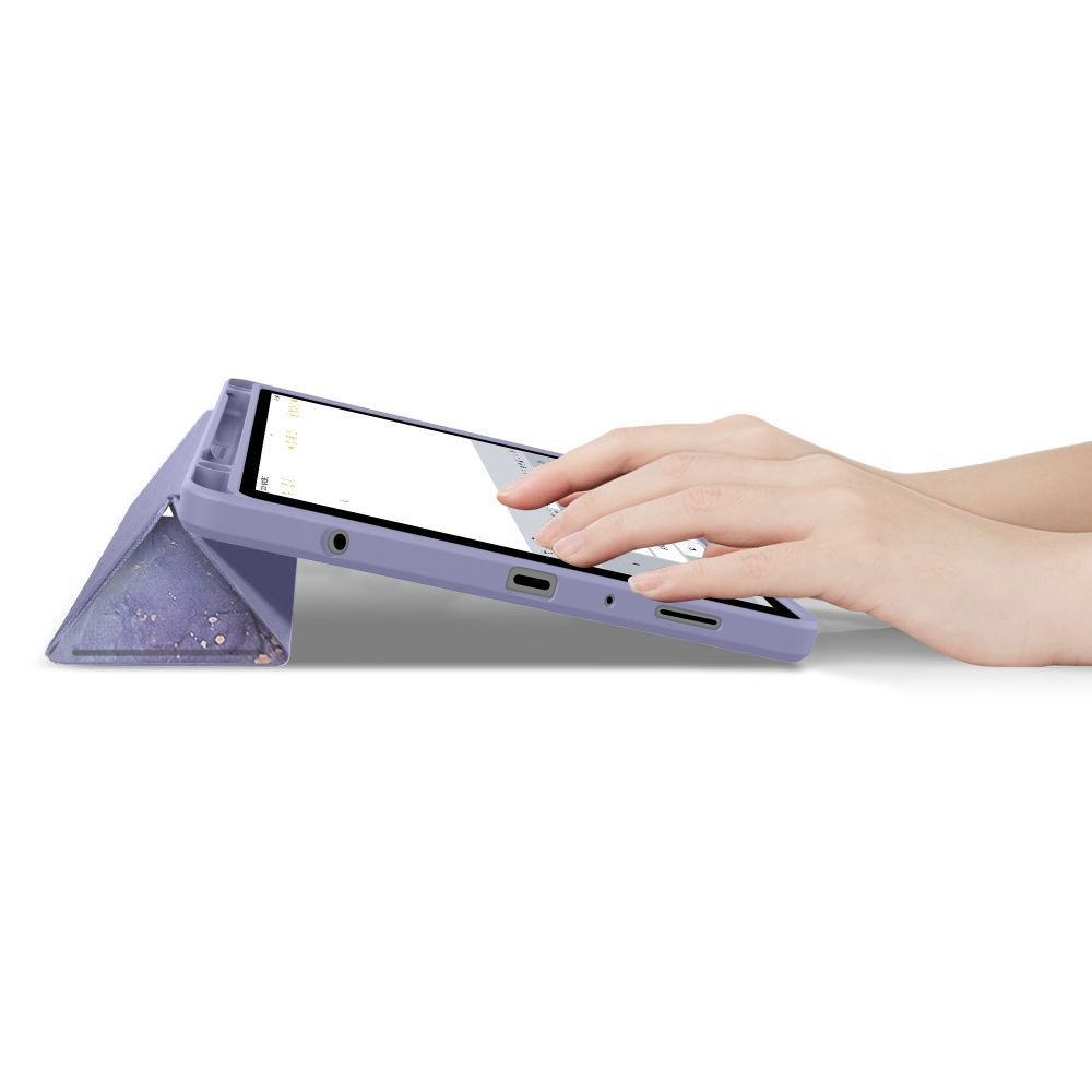 Custodia per Samsung Galaxy Tab A11+ / Tab A9+, Tech-Protect, SC PEN Hybrid, Viola