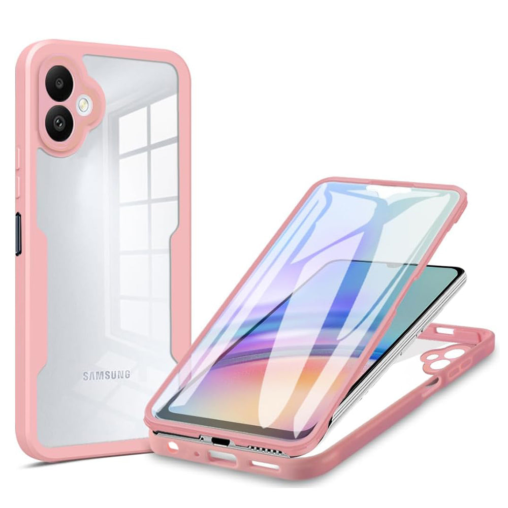 Custodia per Samsung Galaxy A05 A055, Techsuit, ColorVerse 360, Rosa