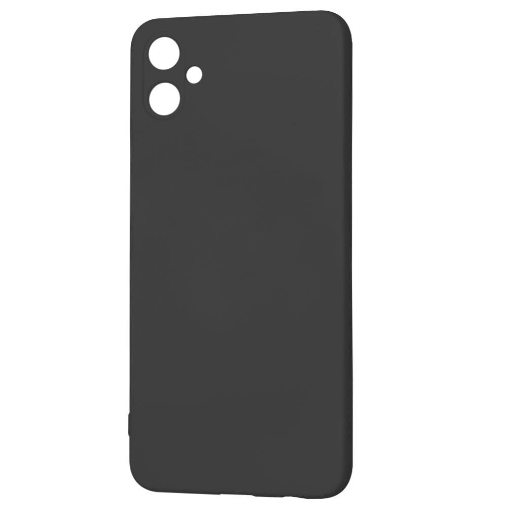Custodia per Samsung Galaxy A05 A055, Techsuit, SoftFlex, Nera