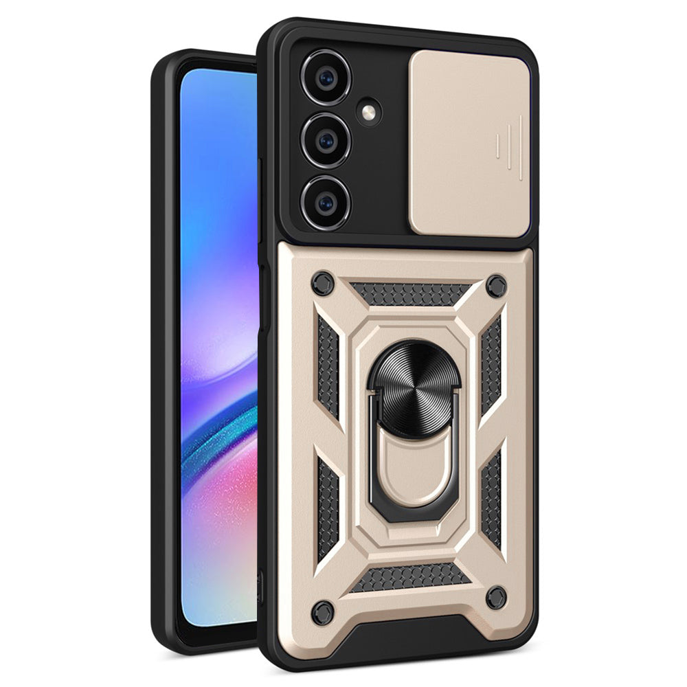 Custodia per Samsung Galaxy A05s A057, Techsuit, CamShield, Dorata
