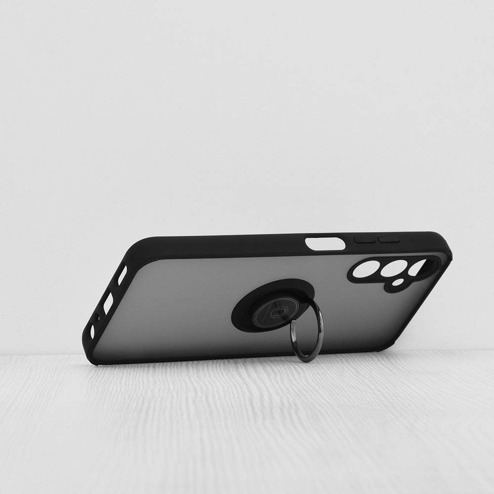 Custodia per Samsung Galaxy A05s A057, Techsuit, Glinth, Nera