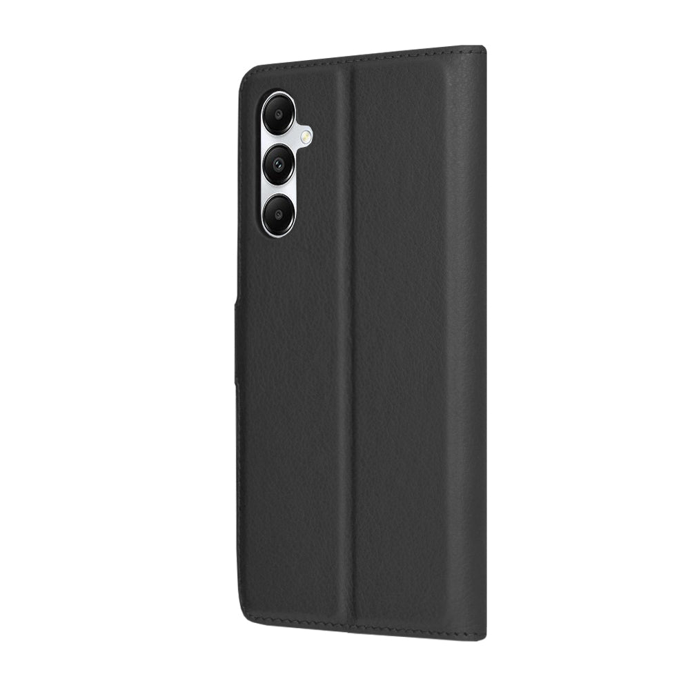 Custodia per Samsung Galaxy A05s A057, Techsuit, Leather Folio, Nera