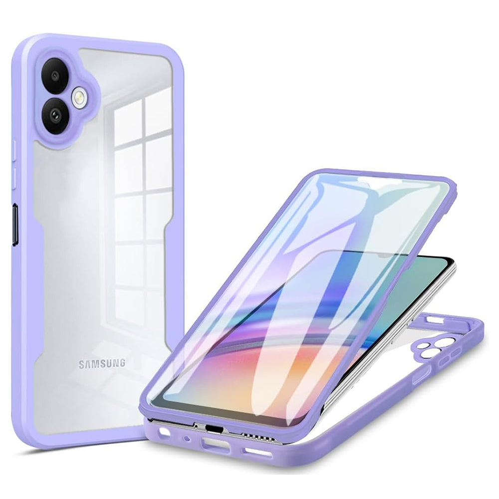 Custodia per Samsung Galaxy A06 A065, Techsuit, ColorVerse 360, Viola