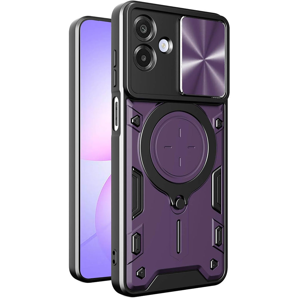 Case for Samsung Galaxy A07 4G A075, Techsuit, CamGuard Pro, Purple