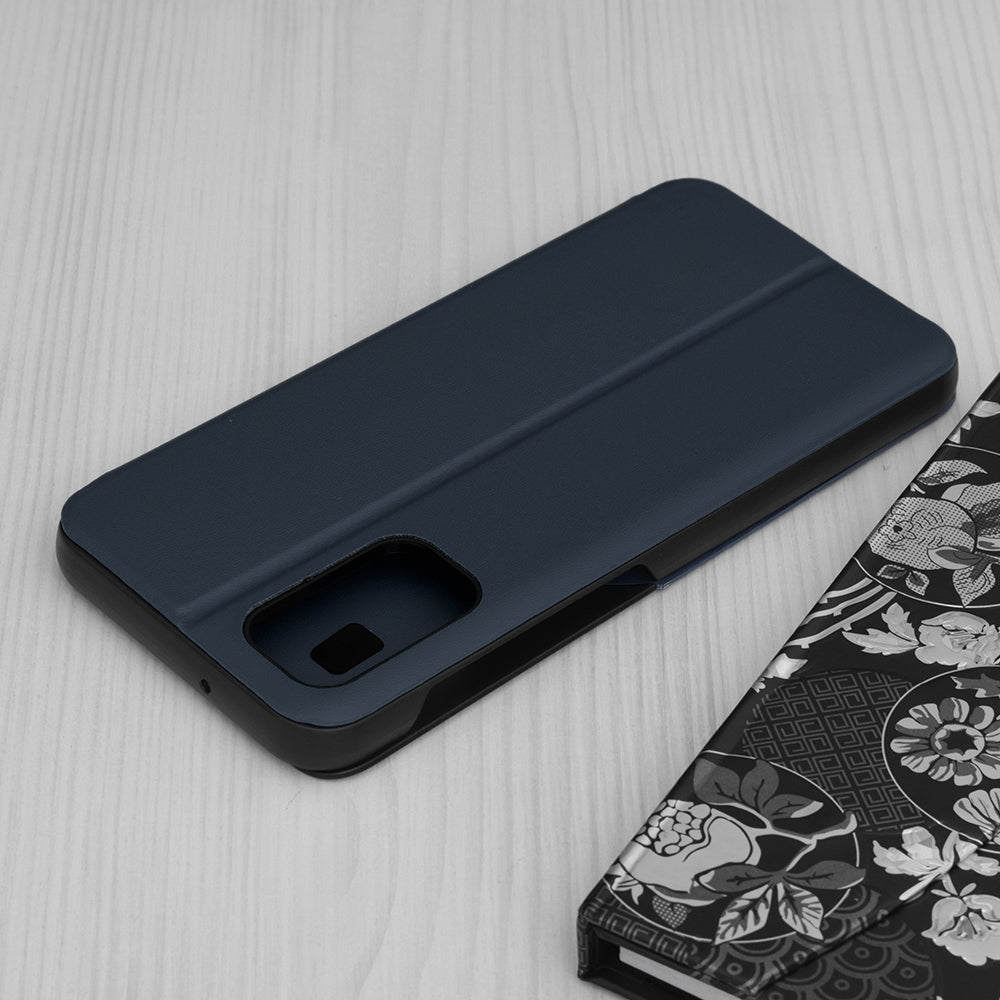 Custodia per Samsung Galaxy A13 A135, Techsuit, eFold, Blu Scuro