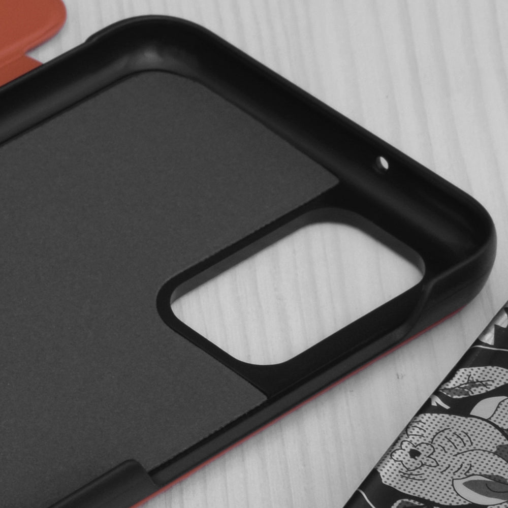 Custodia per Samsung Galaxy A13 A135, Techsuit, eFold, Arancione